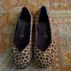 Rothy’s 7 flats cheetah